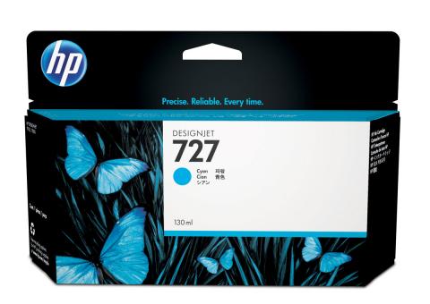 HP 727 Original Tinte cyan Standardkapazität 130 ml 1er-Pack 