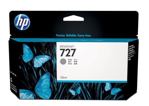 HP 727 Original Tinte grau Standardkapazität 130 ml 1er-Pack 