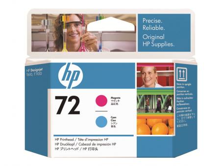 HP 72 Original Druckkopf magenta und cyan Standardkapazität 1er-Pack 